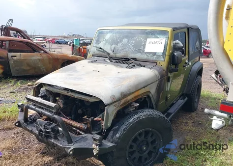 2010 Jeep Wrangler Sport из США, поврежденный, VIN 1J4AA2D15AL233138